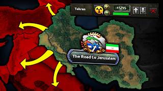 IRAN vs MIDDLE EAST in Modern Day HOI4