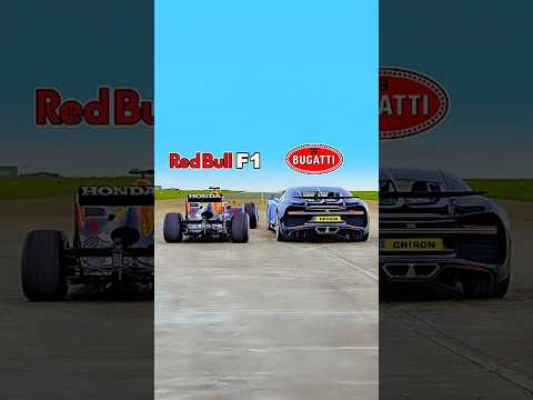 DRAG RACE RED BULL F1 VS BUGATTI CHIRON, SIAPA PEMENANGNYA??