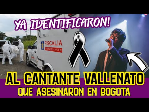 Ya identificaron al cantante vallenato que asesin@ron ayer en Bogota (3 disparos le dieron)