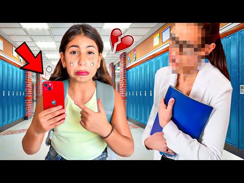 للأسف …‼😨الاستذة طردت رانيا من المدرسة 🏫😓 (بسبب الهاتف 😢💔)