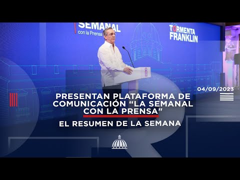 Presentan plataforma de comunicación “LA Semanal con la prensa"