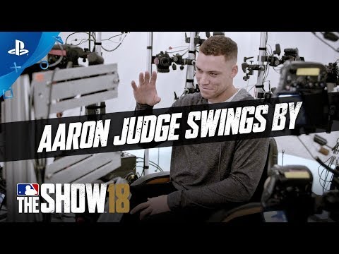 MLB The Show 18 ? Aaron Judge Studio Tour | PS4