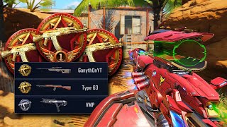 I Got TOP GLOBAL in 3 Different GUNS at Once in COD Mobile!