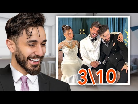 👰💍 تقيم اطلالات المشاهير بعرس غيث وسارة