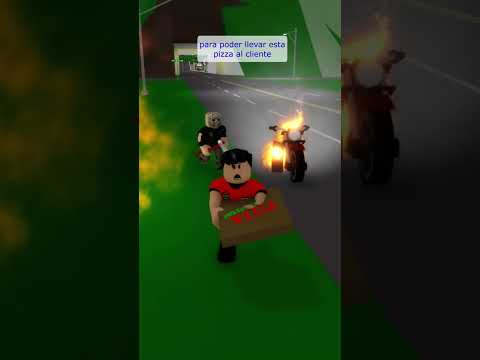 Pizza delivery 🤣 @sasagixd #roblox #gaminggirl #brookhaven #humor #shorts #suscribete