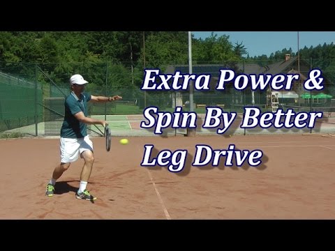 More Power & Spin By Better Leg Drive