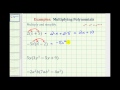 Understanding Multiplication of Monomials and Polynomials