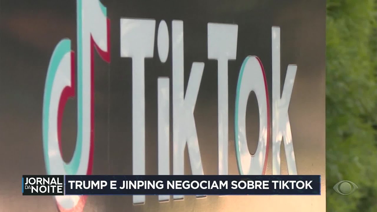 Trump e Xi Jinping negociam sobre TikTok