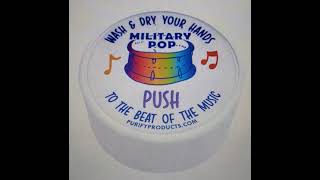 Purify Musical Push Button - Military Pop Jingle