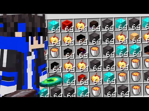 O SEGREDO DOS ITENS INFINITOS NO MINECRAFT ABSURDO!