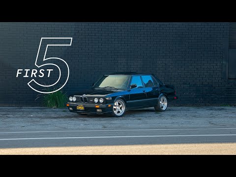 Passion Unleashed: Alex Eust's 1988 BMW E28 M5 Journey