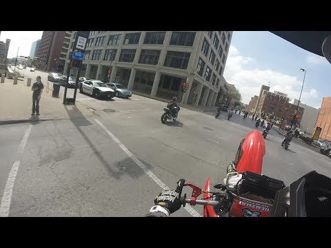 He tried to chase me