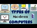 Types and Functions of Computers