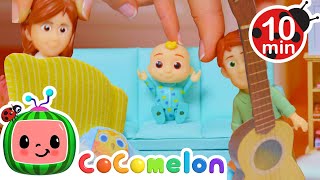 Where are Mommy and Daddy Hiding? 💭 CoComelon Toy Play Learning | Nursery Rhymes for Babies