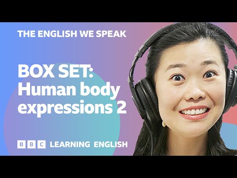 BOX SET: English vocabulary mega-class! 🤩 'Human body' expressions 2 👀👂🦵