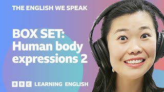 BOX SET: English vocabulary mega-class! 🤩 'Human body' expressions 2 👀👂🦵