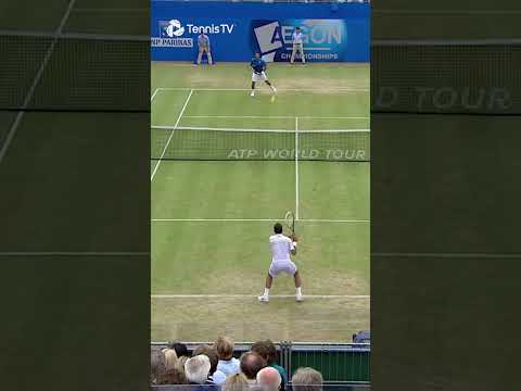 The CRAZIEST Grass Court Point Ever?! 😳