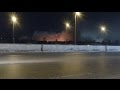 بالفيديو : حريق ضخم قرب التجمع الخامس