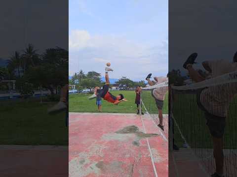Skil di balas skil endingnya 😱😱😱 #sepaktakrawindonesia #sepaktakraw