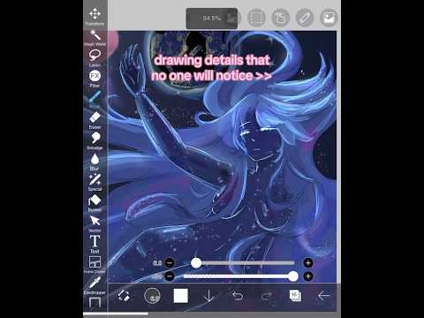 drawing details that no one will notice (commission) // #art #fyp #shorts #foryoupage #digitalartist