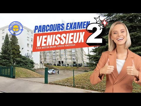 PARCOURS CENTRE D'EXAMEN DE VÉNISSIEUX ( Saint-Fons)