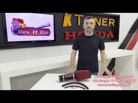 Sistema de Filtro (Intake) para Accord V6 2008 a 2017