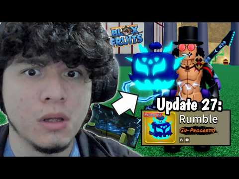 QUEE!! Rumble REWORK en Blox Fruits ☠️?! + Evento de Admins