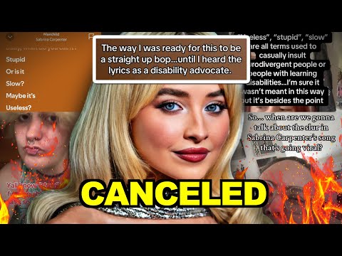 Sabrina Carpenter CANCELLED For Being ABLEIST