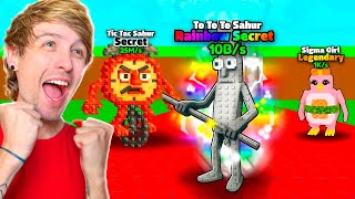 NOVOS BRAINROTS SECRETOS do NOVO EVENTO MÉXICO! Tic Tac Sahur, Sigma Girl Roube um Brainrot ROBLOX