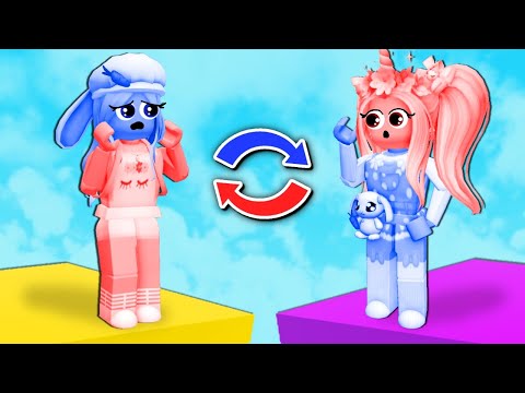 HEAD SWAP 2 Player Obby With IamSanna! (Roblox)