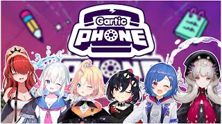 [ Gartic Phone ] Global collaboration! (*˘︶˘人)♡*。+
