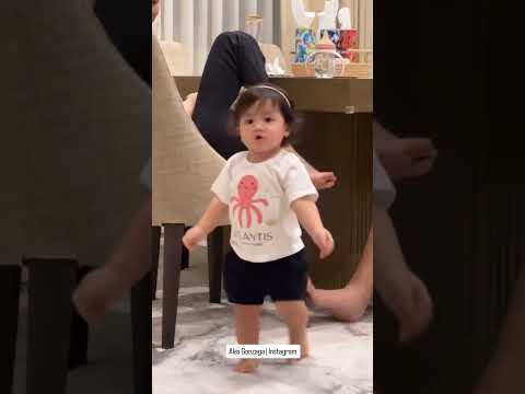 She's excited because Tata visited her