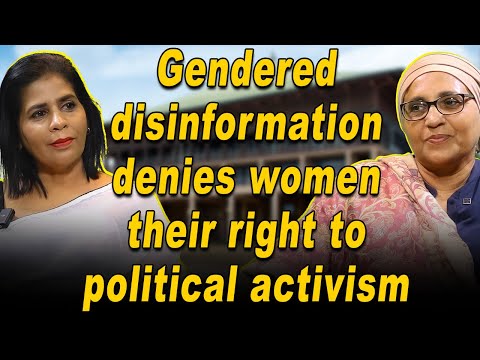 Gendered disinformation denies women their right to political activism |  Her Puls