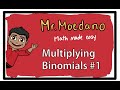 Multiplying and Combining Algebraic Expressions