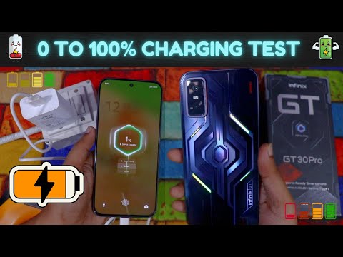 Infinix GT 30 Pro Charging Test | 0% to 100% Charging Test with 45W Box Charger | HINDI |