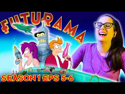 🟣FUTURAMA 1x5 Fear of a Bot Planet 1x6 A Fishful of Dollars FIRST TIME WATCHING TV Reaction