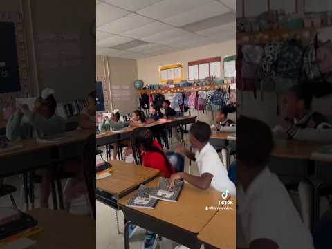 THESE AWESOME STUDENTS HAD NO IDEA MS. K WAS THERE…. 🥹🩷 #blackteachersmatter #tellmsk