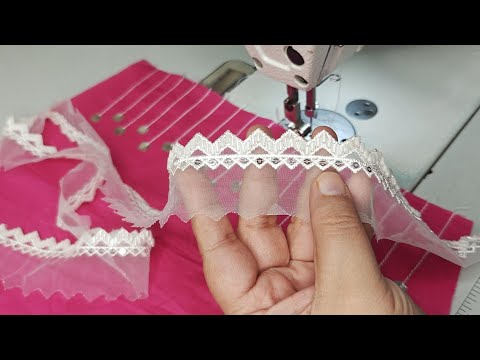 Boutique जैसे Designer suit को बनाएं केवल simple धागे के इस्तेमाल से/Sleeves design with mirror work