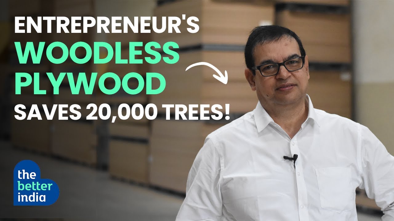 Meet The Person Who Has Saved 20,000 Trees Through HIs Innovative Invention!