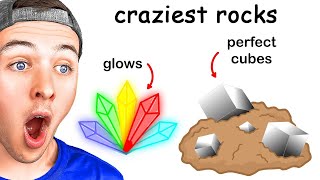 Reacting to the CRAZIEST ROCKS to EXIST!