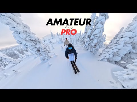 Attempting to Tree Race a World Cup Pro Skier…