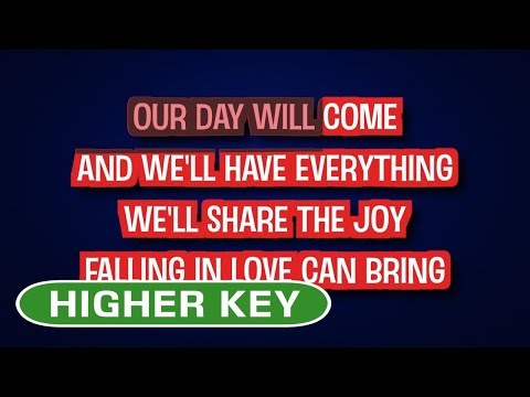 Amy Winehouse – Our Day Will Come | Karaoke Higher Key