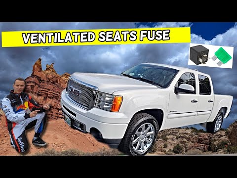 GMC SIERRA VENTILATED SEATS FUSE LOCATION 2007 2008 2009 2010 2011 2012 2013