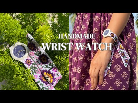 DIY Wristwatch | Handmade Wrist watch Belt