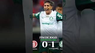 Gol Facundo Torres - Inter 0 x 1 Palmeiras - Brasileirão 2025 Gim da Invencibilidade dos Gaúchos