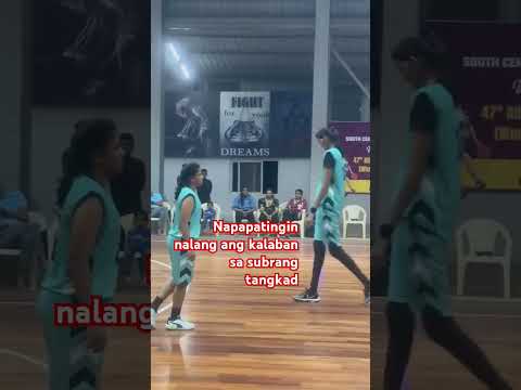 Napapatingin nalang ang kalaban sa subrang tangkad😱 #womenbasketball #basketball #shortvedio #short
