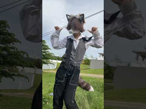 LOOK AT ME! LOOK AT ME!! 🐾 #therian #fox #furry #dance #kemonomimi