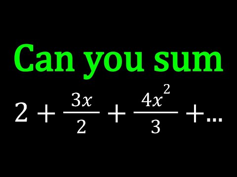 An Interesting Infinite Sum