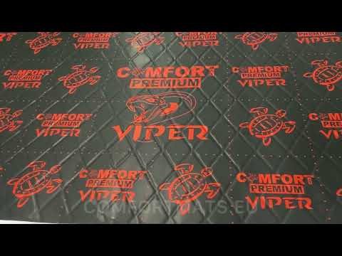 Video over COBRA | 2.3mm Butyl Trillingsdempende mat | 500 x 700 mm