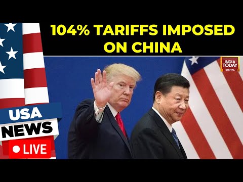 US-China Tariff War LIVE NEWS |  White House Press  Briefing | 104% Tariffs Imposed On China